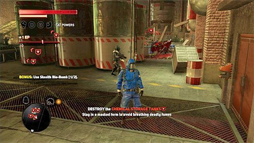 Po przesłaniu bomby biologicznej wystarczy się odsunąć i zaczekać aż zostanie ona uaktywniona (powyższy screen) - 20 - Alpha Wolf | Główny wątek fabularny Prototype 2 - Prototype 2 - poradnik do gry