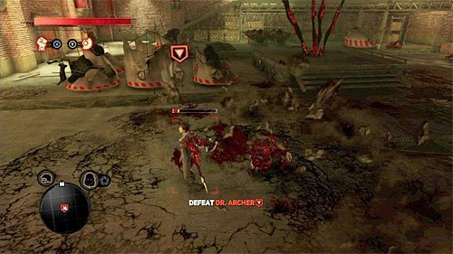 Wznów atakowanie doktor Archer, cały czas pilnując się i staraj się unikać jej silnych ataków - 20 - Alpha Wolf | Główny wątek fabularny Prototype 2 - Prototype 2 - poradnik do gry