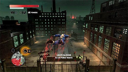 Bazę najlepiej byłoby opuścić w przebraniu, chyba że nie masz nic przeciwko zgubieniu pościgu czy przetestowaniu nowo pozyskanego specjalnego ataku na kolejnych przeciwnikach - 20 - Alpha Wolf | Główny wątek fabularny Prototype 2 - Prototype 2 - poradnik do gry