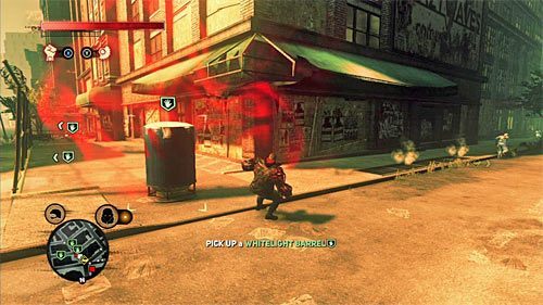 Do zebrania są trzy nowe beczki znajdujące się w lokacjach [474, 355], [485, 372] oraz [519, 346] - 24 - Burned from Memory | Główny wątek fabularny Prototype 2 - Prototype 2 - poradnik do gry