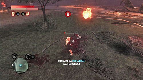 Kontynuuj prowadzenie walk do momentu wyczerpania całego paska zdrowia przeciwniczki, a następnie podbiegnij do niej żeby ją wchłonąć - 25 - Last Resort | Główny wątek fabularny Prototype 2 - Prototype 2 - poradnik do gry