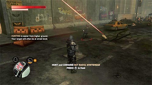 Zachowaj się tak samo jak w przypadku poprzedniego polowania, czyli przedostań się na dach jednego z wyższych budynków w celu ustalenia miejsca pobytu sierżanta - 9 - Operation - Spotted Cat (1) | Misje Blacknet w Prototype 2 - Prototype 2 - poradnik do gry