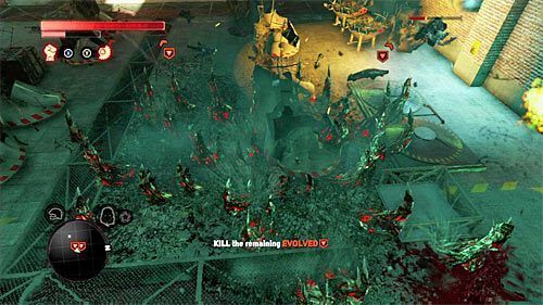 W trakcie walk z elitarnymi przeciwnikami radzę korzystać z mocy obszarowych (atak Dewastator, ładowane ataki z powietrza) oraz wykonywać liczne uniki, nie dając się im chwytać (próby przesyłania bomb biologicznych) - 9 - Operation - Spotted Cat (2) | Misje Blacknet w Prototype 2 - Prototype 2 - poradnik do gry