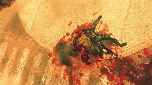 Zignoruj siły wroga, które mogą jeszcze przebywać w okolicy i jak najszybciej podbiegnij do Rottweilera - 9 - Operation - Spotted Cat (2) | Misje Blacknet w Prototype 2 - Prototype 2 - poradnik do gry