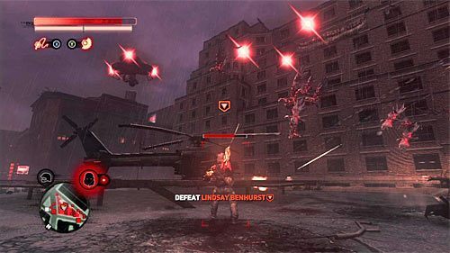 Zwróć uwagę na to, że Lindsay dysponuje możliwością przyzywania sobie na pomoc ptaków - 10 - Operation - Long Horizon | Misje Blacknet w Prototype 2 - Prototype 2 - poradnik do gry