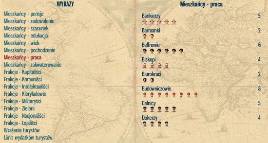 Na wyspie istnieje osiem frakcji - Społeczeństwo wyspy | Porady ogólne - Tropico 4 - Tropico 4 - poradnik do gry