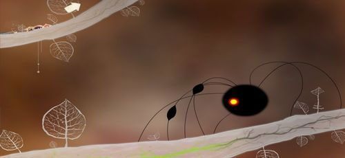 W tej lokacji czeka nas jedynie krótki przerywnik z którego wynika, że duży pająk rozkazał trzem pozostałym dopaść naszą drużynę - Etap czwarty - kasztanki | Opis przejścia - Botanicula - Botanicula - poradnik do gry