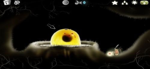 Znajdziemy tu stwora, który posłuży nam za łódź podwodną - Etap szósty - symbole żywiołów (1) | Opis przejścia - Botanicula - Botanicula - poradnik do gry