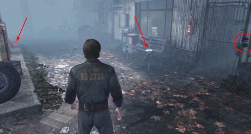 Po wyjściu na ulicę podążaj w lewo - Las - Misja główna - droga do Devils Pitstop | Devils Pitstop - Silent Hill: Downpour - poradnik do gry