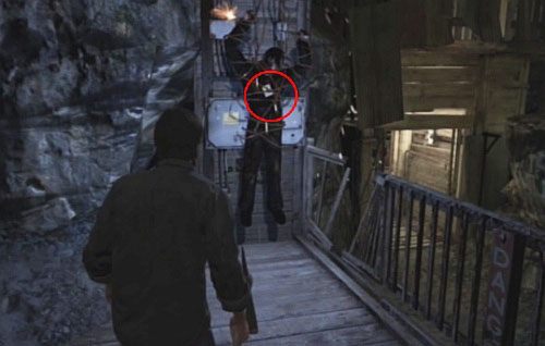 Wyjdź stąd i zejdź na dół, gdzie kontynuuj podróż odblokowanym przejściem - Misja główna - niższy poziom Devils Pit | Devils Pit | Silent Hill Downpour - Silent Hill: Downpour - poradnik do gry