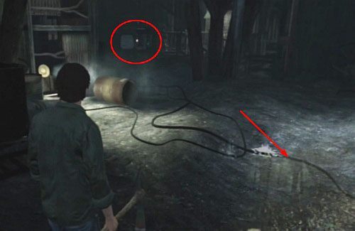 Po wycieczce podążaj jedyną ścieżką, aż dojdziesz do większej jaskini - Misja główna - uruchomienie kolejki | Devils Pit | Silent Hill Downpour - Silent Hill: Downpour - poradnik do gry