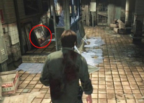 A idąc dalej i przechodząc przez drzwi w budce znajdziesz kolejny obraz (2/6 The Art Collector) - Misje poboczne (2) | Silent Hill cz.1 | Silent Hill Downpour - Silent Hill: Downpour - poradnik do gry