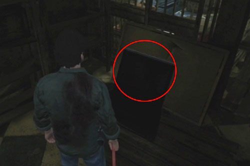 W środku przy drzwiach wpisz kod: 827 - Misje poboczne (2) | Silent Hill cz.2 | Silent Hill Downpour - Silent Hill: Downpour - poradnik do gry