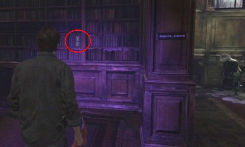 Podążaj dalej między regałami, aż wyjdziesz po drugiej stronie zwalonego mostku - Misja główna - pierwsze piętro | Budenk Centennial | Silent Hill Downpour - Silent Hill: Downpour - poradnik do gry