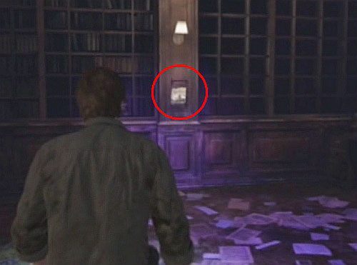 Na górze na ścianie znajdziesz mapę - Misja główna - trzecie piętro | Budenk Centennial | Silent Hill Downpour - Silent Hill: Downpour - poradnik do gry