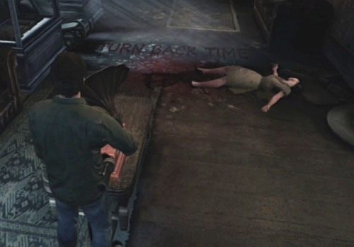 Zejdź na dół, gdzie na stole znajdziesz gramofon, na którym wykorzystaj Vinyl Record i Crank - Misje poboczne (1) | Silent Hill cz.3 | Silent Hill Downpour - Silent Hill: Downpour - poradnik do gry