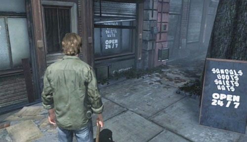 Wejdź w drzwi ze screena - Misje poboczne (1) | Silent Hill cz.3 | Silent Hill Downpour - Silent Hill: Downpour - poradnik do gry