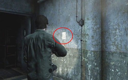 Teraz przejdź na przeciwną stronę sali kinowej i przejdź przez drzwi na górze - Misje poboczne (2) | Silent Hill cz.3 | Silent Hill Downpour - Silent Hill: Downpour - poradnik do gry