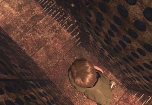 Podążaj schodami do góry i przejdź przez drzwi - Misja główna - inny wymiar | Klasztor | Silent Hill Downpour - Silent Hill: Downpour - poradnik do gry