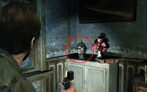 A na prawo od łóżka Urn - Misje poboczne (1) | Silent Hill cz.4 | Silent Hill Downpour - Silent Hill: Downpour - poradnik do gry