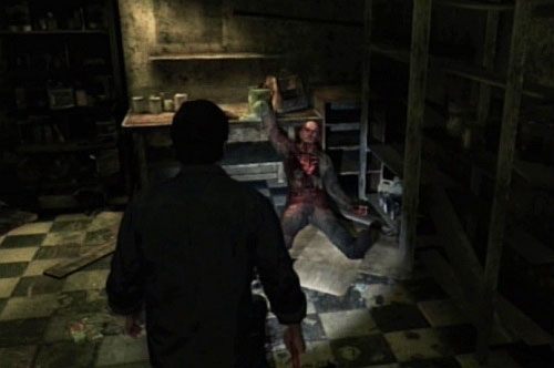 W środku wejdź w pierwsze przejście po lewej stronie, a następnie w drzwi po prawej stronie, gdzie znajdziesz zwłoki bez serca - Misje poboczne (2) | Silent Hill cz.4 | Silent Hill Downpour - Silent Hill: Downpour - poradnik do gry