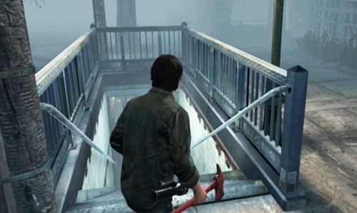 Staniesz przed wejściem do podziemi - Misje poboczne (3) | Silent Hill cz.4 | Silent Hill Downpour - Silent Hill: Downpour - poradnik do gry