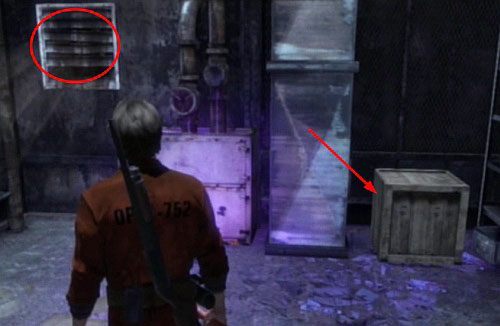 Udaj się z powrotem na korytarz, gdzie po lewej stronie znajdziesz drzwi z zamkiem elektrycznym - Misja główna - Ckeckout Zone | Więzienie | Silent Hill Downpour - Silent Hill: Downpour - poradnik do gry