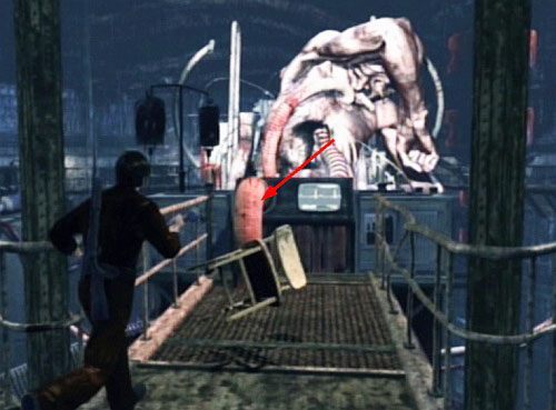 Zjedź windą na dół i podejdź do maszyny przed Tobą - Misja główna - ostatni boss | Więzienie | Silent Hill Downpour - Silent Hill: Downpour - poradnik do gry