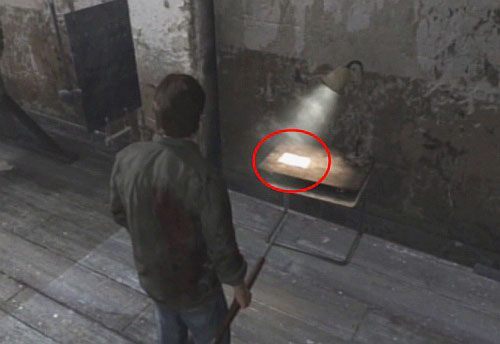 Na piętrze w pomieszczeniu ze sceną (parter), gdzie wejdziesz po drabinie - Notki (3) | Notki | Silent Hill Downpour - Silent Hill: Downpour - poradnik do gry