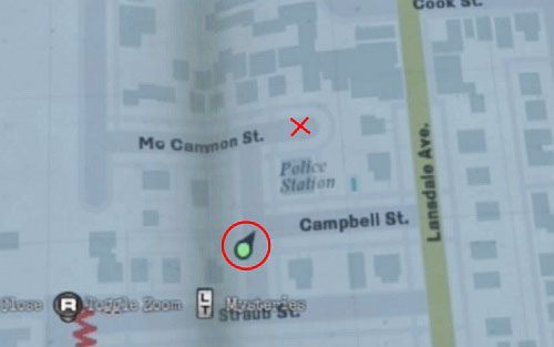 Wróć się do ścieżki obok domku i idź zejdź po schodach na dół - Misje poboczne (1) | Silent Hill cz.1 | Silent Hill Downpour - Silent Hill: Downpour - poradnik do gry