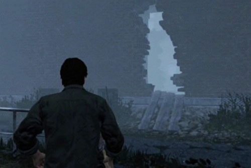 Teraz wejdź do środka posterunku przez dziurę w ścianie - Misje poboczne (1) | Silent Hill cz.1 | Silent Hill Downpour - Silent Hill: Downpour - poradnik do gry