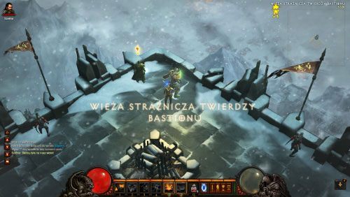 Znajdziesz się na Wieży strażniczej Twierdzy Bastionu - Oblężenie Twierdzy Bastionu | Zadania - Akt 3 | Solucja Diablo III - Diablo III 2.0 - poradnik do gry