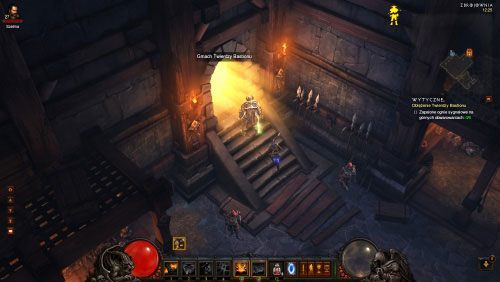 Spotkasz tu Leę i Adrię oraz ujrzysz Czarny Kamień Dusz - Oblężenie Twierdzy Bastionu | Zadania - Akt 3 | Solucja Diablo III - Diablo III 2.0 - poradnik do gry