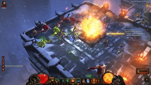 Podążaj murami w poszukiwaniu stosów do podpalenia i nadania ognia sygnałowego - Oblężenie Twierdzy Bastionu | Zadania - Akt 3 | Solucja Diablo III - Diablo III 2.0 - poradnik do gry