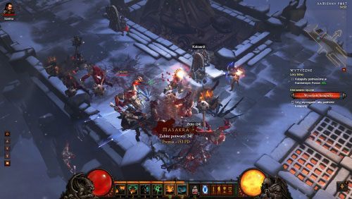 Przemierzając lokację dalej w końcu natkniesz się na trzecią katapultę - Losy bitwy | Zadania - Akt 3 | Solucja Diablo III - Diablo III 2.0 - poradnik do gry