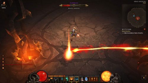 Na polu bitwy pojawiają się Wrota demonów, którymi wychodzą Słudzy Azmodana - Serce Grzechu | Zadania - Akt 3 | Solucja Diablo III - Diablo III 2.0 - poradnik do gry