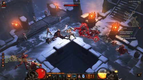 Demoniczne piechury i Skrzydlate pomioty wyłonią się z otworu na środku murów - Oczekiwanie na posiłki | Wydarzenia - Akt 3 | Solucja Diablo III - Diablo III 2.0 - poradnik do gry