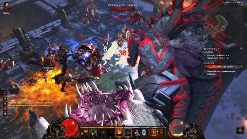 Ponownie musisz ochronić ludzi wciągających katapultę - Chroń i służ | Wydarzenia - Akt 3 | Solucja Diablo III - Diablo III 2.0 - poradnik do gry