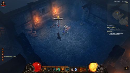 Gdy znajdziecie zaginionego kompana porozmawiaj ze Strażnikiem Twierdzy, a zakończysz zadanie - Więzy krwi | Wydarzenia - Akt 3 | Solucja Diablo III - Diablo III 2.0 - poradnik do gry