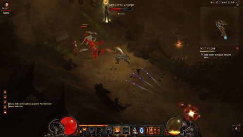 W Opuszczonej sztolni zabij wszystkie Łowczynie Lacuni, które atakują żołnierzy - Legowisko Lacuni | Wydarzenia - Akt 2 | Solucja Diablo III - Diablo III 2.0 - poradnik do gry