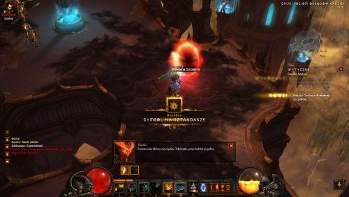 Tak jak za pierwszym razem pod jedną z Narośli zepsucia znajdziesz portal prowadzący do Piekielnej szczeliny - Światło nadziei | Zadania - Akt 4 | Solucja Diablo III - Diablo III 2.0 - poradnik do gry