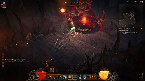 Na końcu lokacji, tak jak za pierwszym razem, czeka chroniący Twój cel boss - Światło nadziei | Zadania - Akt 4 | Solucja Diablo III - Diablo III 2.0 - poradnik do gry