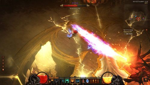 Gdy tego dokonasz przeniesiecie się z powrotem do Kryształowego łuku i rozpocznie się trzecia, finalna faza walki - Najwyższe Zło | Zadania - Akt 4 | Solucja Diablo III - Diablo III 2.0 - poradnik do gry