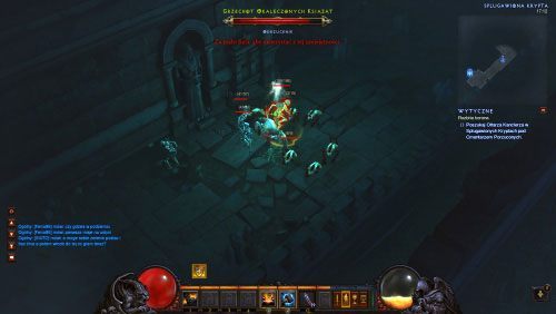Jedna z tych Splugawionych krypt posiada zejście na poziom drugi, który jest twoim celem - Rozbita korona | Zadania - Akt 1 | Solucja Diablo III - Diablo III 2.0 - poradnik do gry