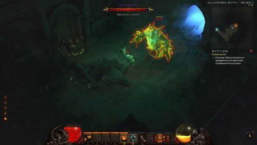 Splugawiona krypta - poziom 2 to mała lokacja - Rozbita korona | Zadania - Akt 1 | Solucja Diablo III - Diablo III 2.0 - poradnik do gry