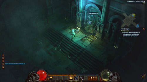 Na końcu lokacji odnajdziesz ołtarz kanclerza, a na nim koronę kanclerza - Rozbita korona | Zadania - Akt 1 | Solucja Diablo III - Diablo III 2.0 - poradnik do gry