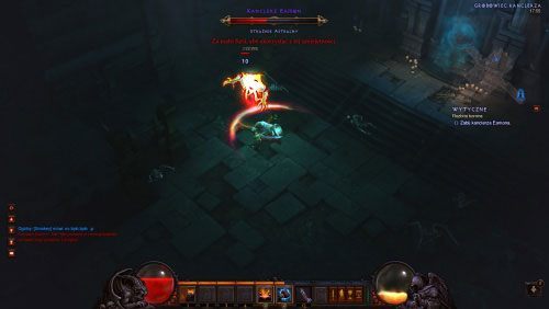 Jednak w momencie gdy spróbujesz ją wziąć pojawi się Kanclerz Eamon - Rozbita korona | Zadania - Akt 1 | Solucja Diablo III - Diablo III 2.0 - poradnik do gry
