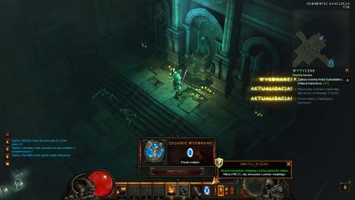 Uzyskałeś dostęp do potężnego zaklęcia jakim jest miejski portal - Rozbita korona | Zadania - Akt 1 | Solucja Diablo III - Diablo III 2.0 - poradnik do gry