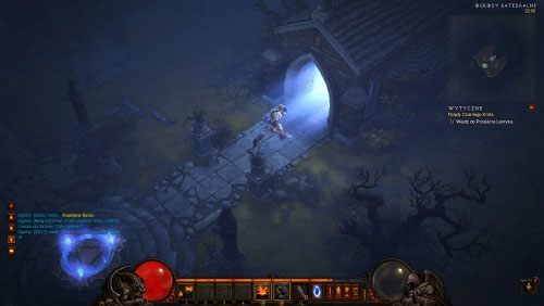 To tędy szedłeś z Deckardem Cainem po tym, jak go uratowałeś - Rządy Czarnego Króla | Zadania - Akt 1 | Solucja Diablo III - Diablo III 2.0 - poradnik do gry