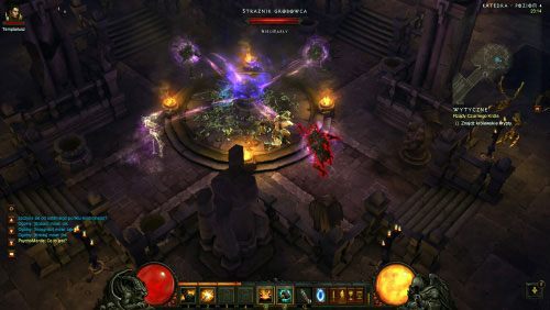 Lokacja jest duża - to sieć korytarzy i komnat - Rządy Czarnego Króla | Zadania - Akt 1 | Solucja Diablo III - Diablo III 2.0 - poradnik do gry